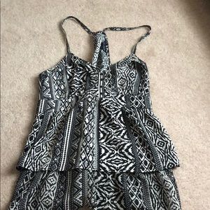 Halter/tank. Worn once